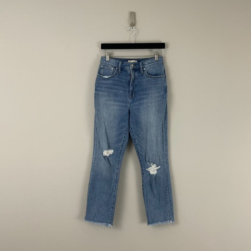 Madewell The Perfect Vintage Jean in Parnell Wash Comfort Stretch Size 28